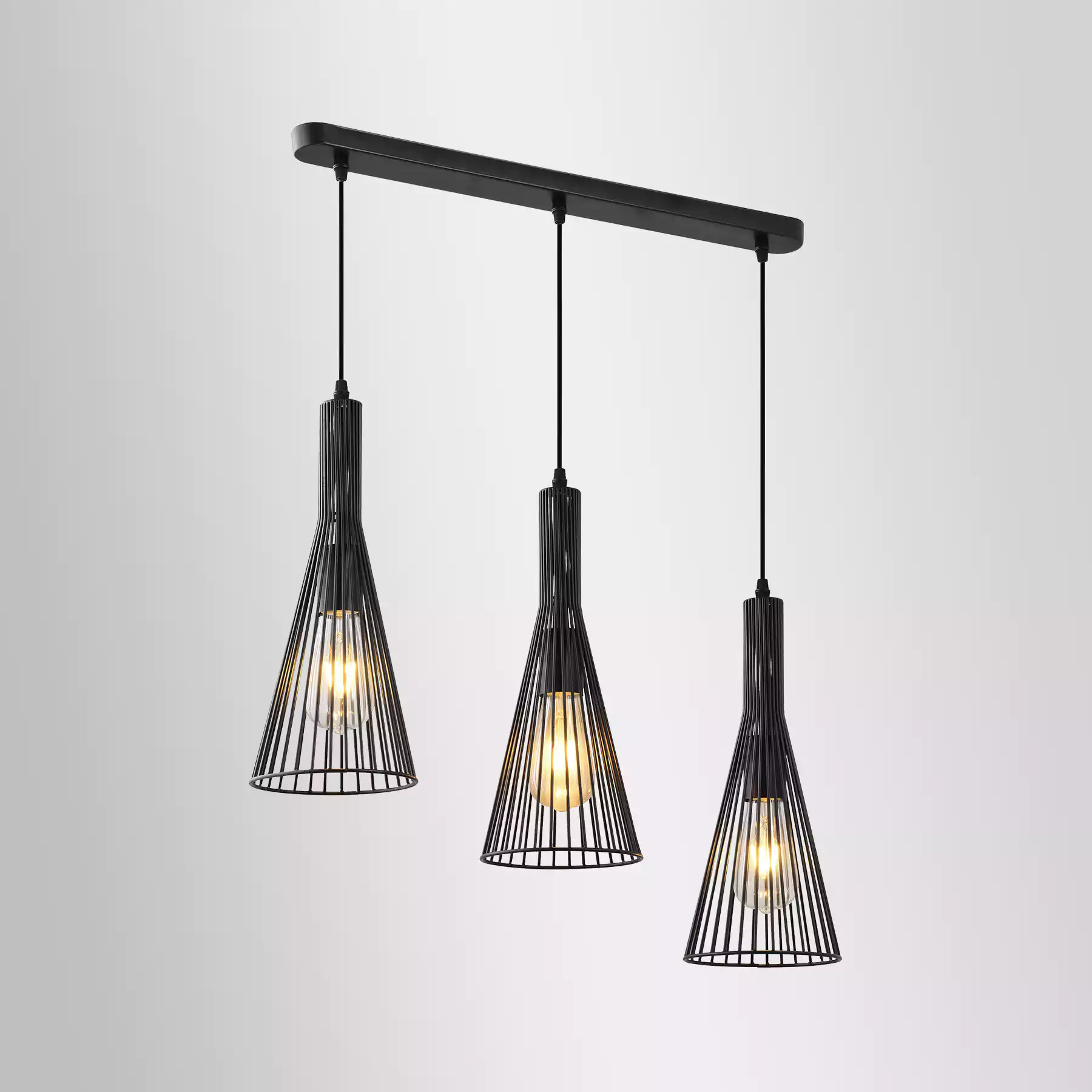 Cypress - 3 Triple Pendant Light